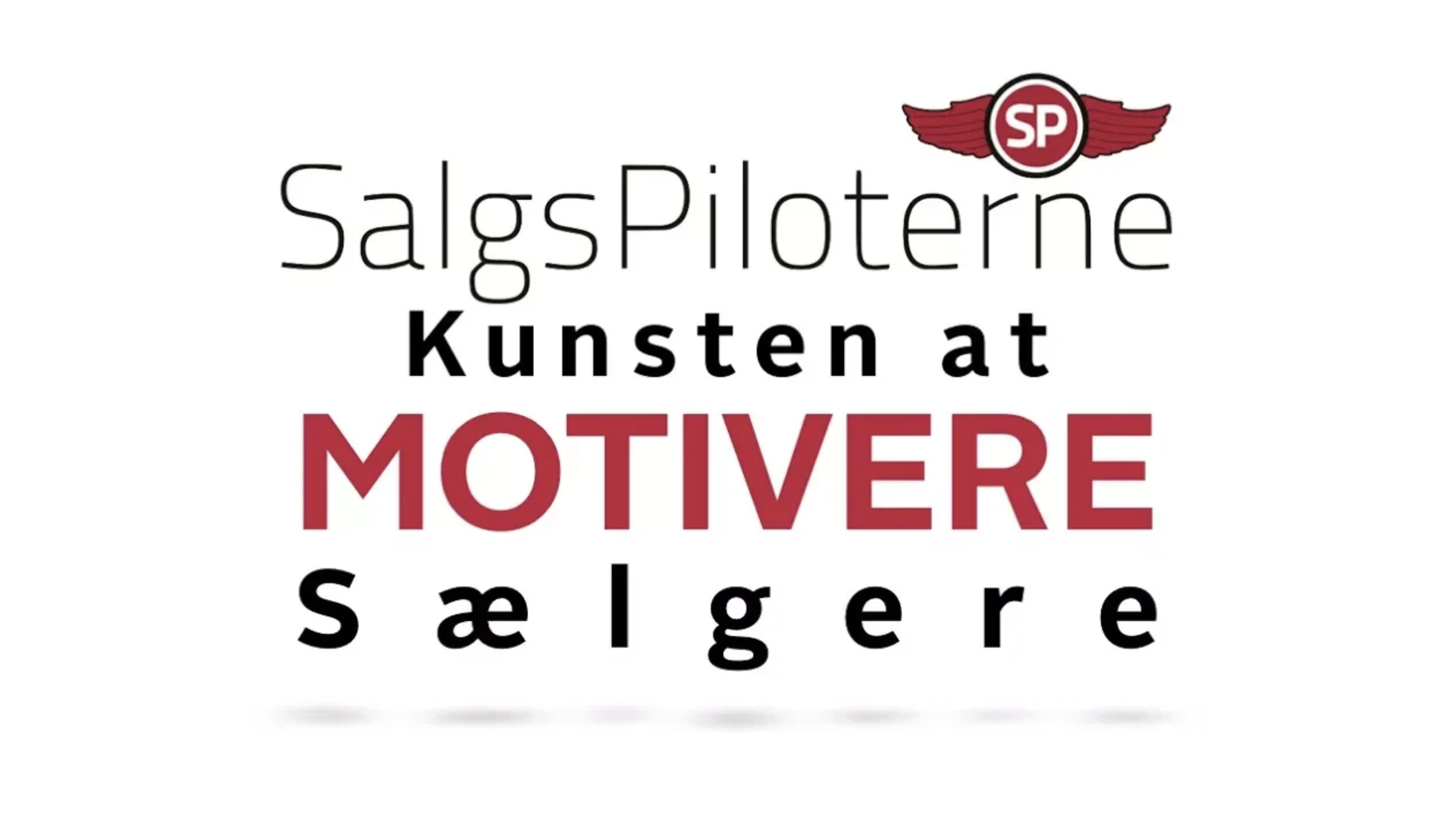 SalgsPiloterne Tony Evald Clausen Salg Sælgere Salgsledelse Kunsten at motivere sælgere