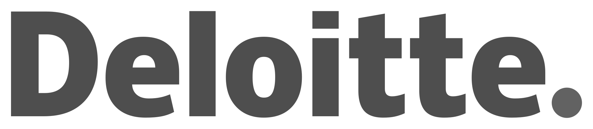 Deloitte logo-grå