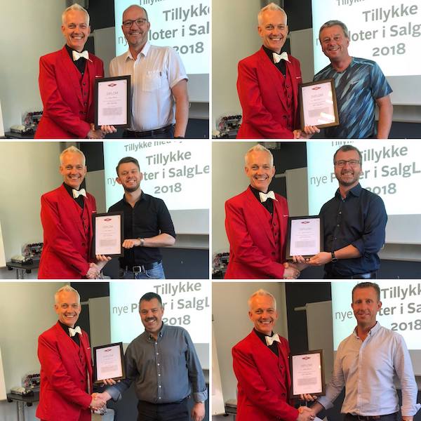 SalgsLedelse graduering 2018 SalgsPiloterne