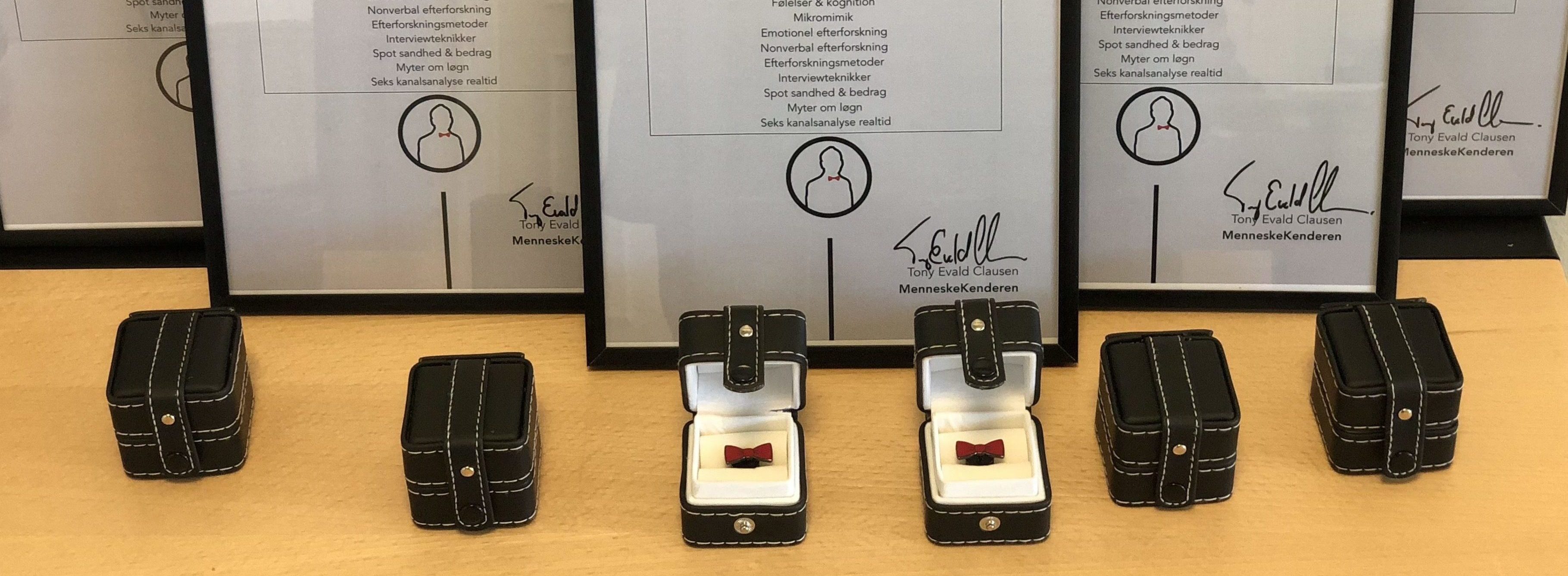 Troværdighed og Bedrag diplomer MenneskeKenderen