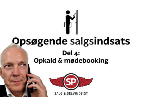 Opsøgende salgsindsats del 4 SalgsPiloterne Tony Evald Clausen salg sælgere